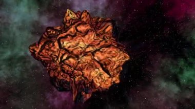 Meteor derin uzayda