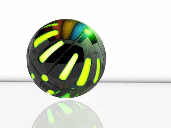サイエンス フィクションの球 — ストック写真