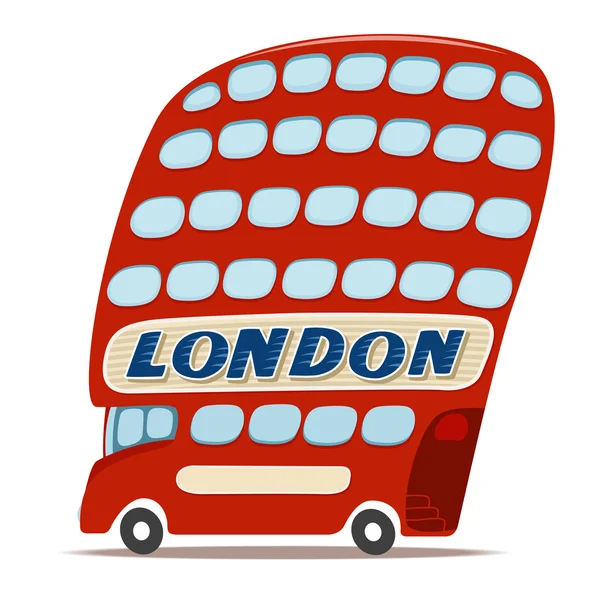 Double decker Stock Vector