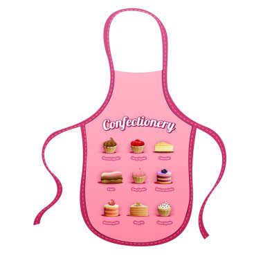 Pink Apron clipart