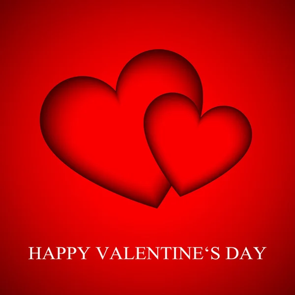 Biglietto di auguri per San Valentino — Vettoriale Stock