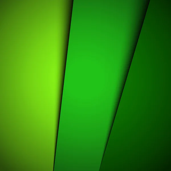 Green abstract background, vector illustration — Stock Vector