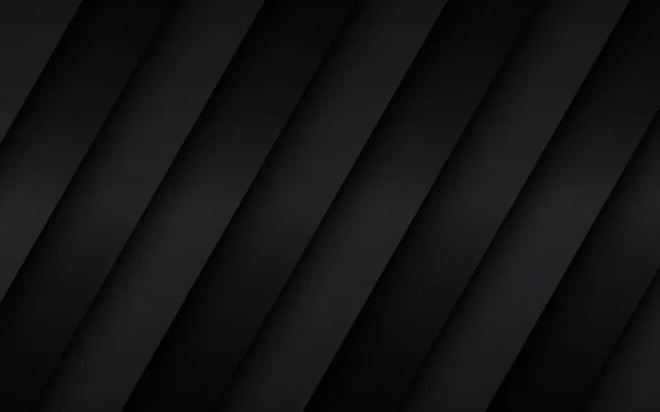 黑色和灰色现代材料的设计 重叠层背景 为您的业务模板 矢量抽象宽屏背景 — 图库矢量图片