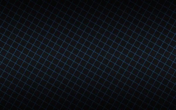 青いモザイクの背景 正方形からの単純なシームレスなパターン 幾何学技術ダークデザイン ベクターイラストテクスチャ — ストックベクタ