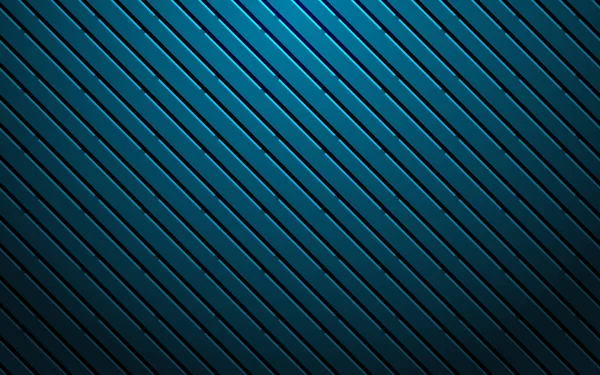 Fondo Metálico Abstracto Con Líneas Diagonales Azules Ilustración Rayas Vectoriales — Archivo Imágenes Vectoriales