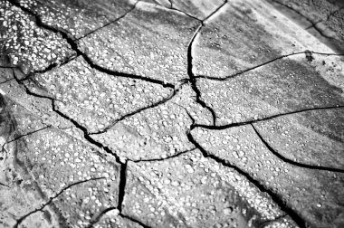 kurutulmuş lav yanardağ