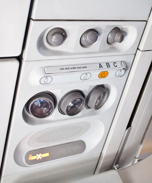 Airplane panel — Stock Photo, Image