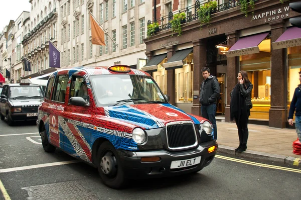 Лондоні taxi Стокова Картинка