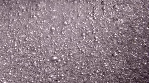 Ampoules Gel Texture Liquide Mouvement Bulles Air Dans Liquide Épais — Video