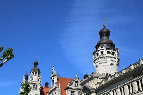 Neues Rathaus in Leipzig — Stockfoto