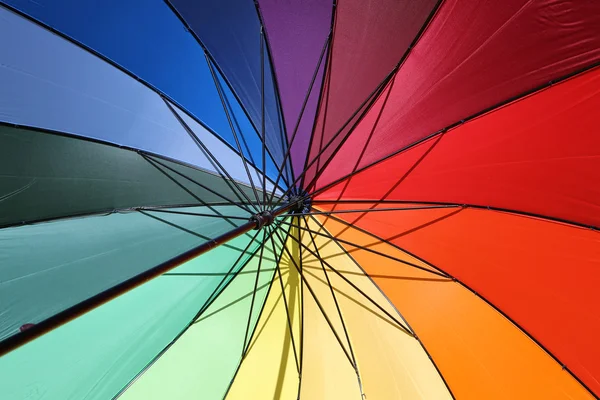 Tęcza parasol — Zdjęcie stockowe