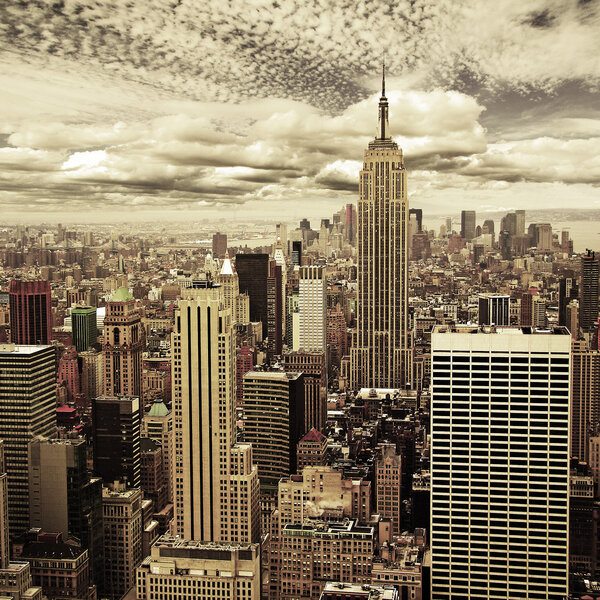 New York City - Square background