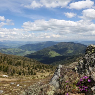 Avusturya Alplerinde ennstal alps