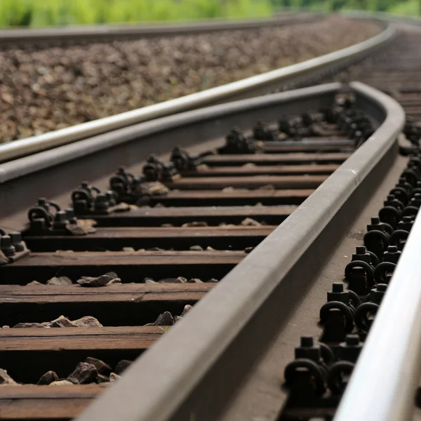 Ferrocarriles — Foto de Stock