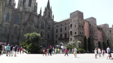 Barselona Katedrali - katedral Kutsal haç ve Aziz eulalia 2012