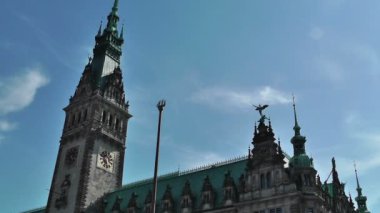 Hamburg Almanya Belediye rathaus