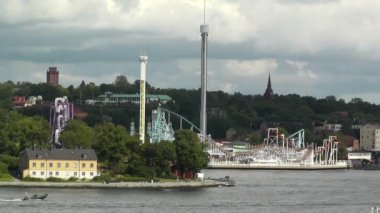 Stockholm eğlence parkı İsveç