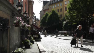 Stockholm şehir merkezi gamla stan