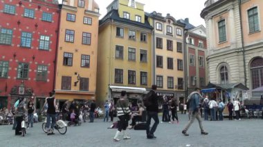 Stockholm şehir merkezi gamla stan