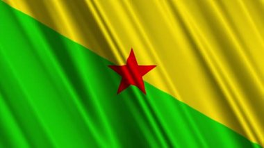 Fransız Guyana: guyane bayrak sallıyor.