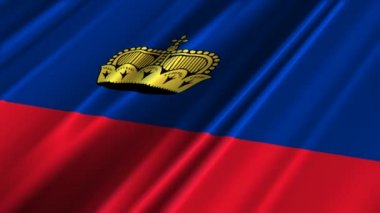 Lihtenştayn bayrağı dalgalanıyor