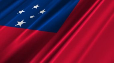 Bağımsız Samoa Devleti bayrağı