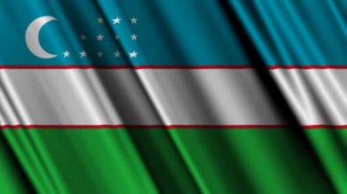 Özbekistan bayrağı