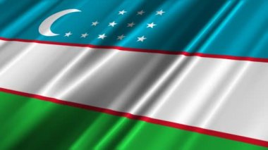 Özbekistan bayrağı
