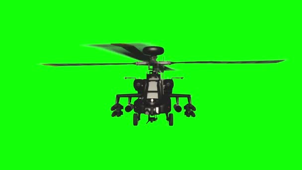 Apache Green Screen — Stock Video