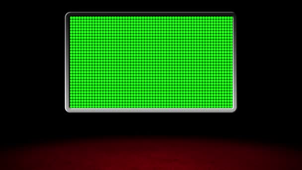 红地毯设计虚拟演播室 — 图库视频影像