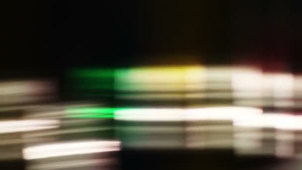 Lumières et stries colorées 