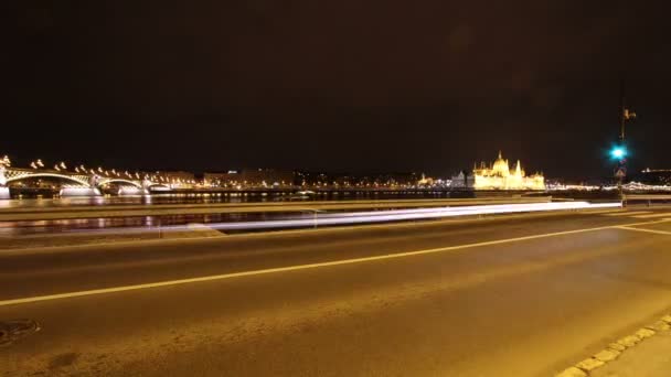 Trafic în Budapesta — Videoclip de stoc