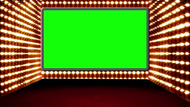 Зеленый экран — стоковое видео