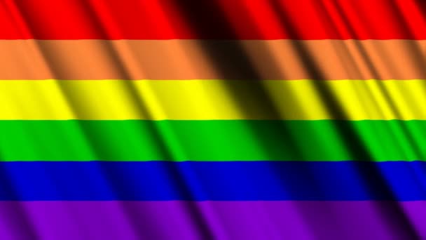 Drapeau gay arc-en-ciel — Video