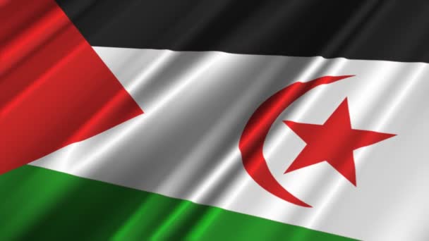 drapeau du Sahara occidental