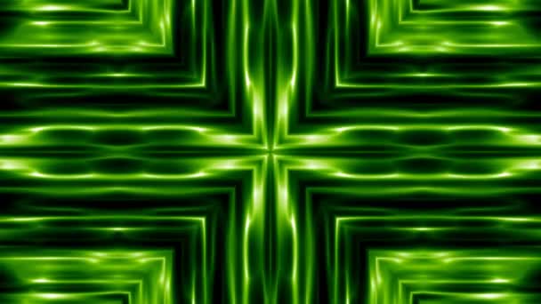 Animation abstraite en boucle de style vitreux .