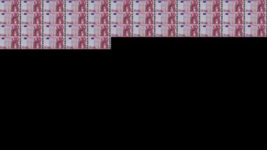 10 euro banknot animasyon döngüsü sorunsuz
