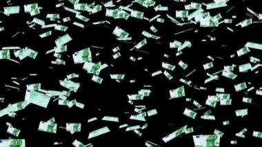 100 euro banknot animasyon