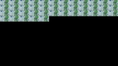 100 euro banknot animasyon