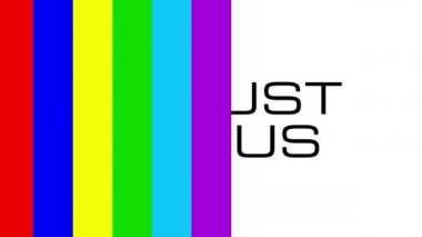 colorbars ve semboller kalibre ile modern geri sayım.