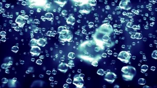 Linda animação RainDrops super-slow motion — Vídeo de Stock