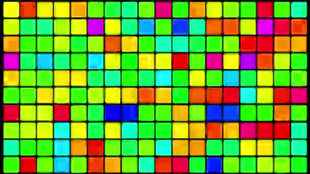 Lumières disco rétro vives .