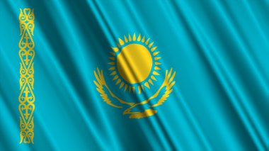 Kazakistan bayrağı