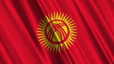 Kırgızistan bayrağı