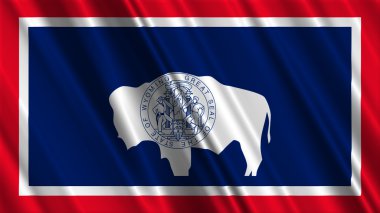 Wyoming eyalet bayrağı
