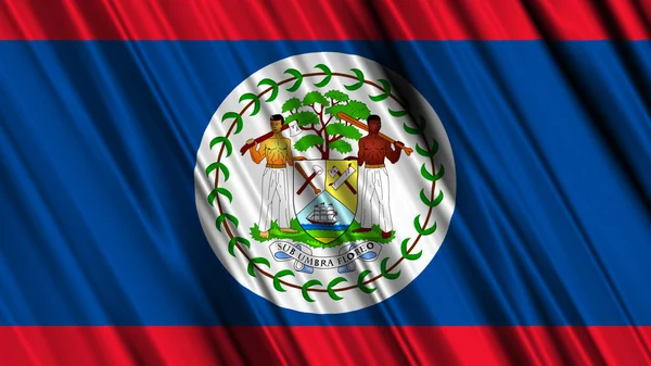 Belize Flag — Stock Photo, Image