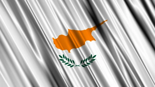 Прапор Кіпру — стокове фото