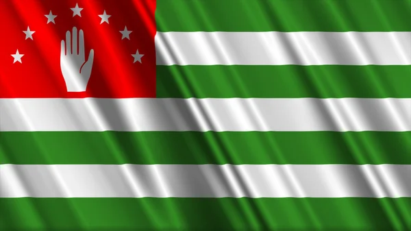 Abkhazia Flag — Stock Photo, Image