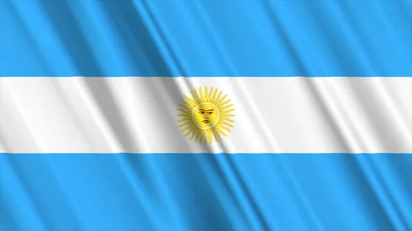 Vlaggen argentinie — Stockfoto