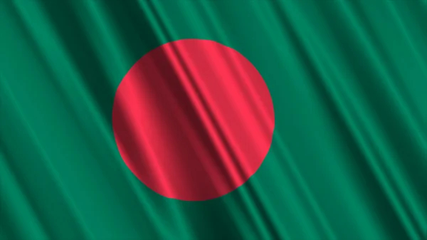 Bandeira de Bangladesh — Fotografia de Stock